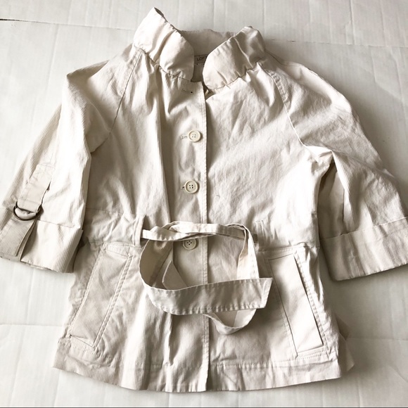 LOFT Jackets & Blazers - Loft cream short sleeve jacket